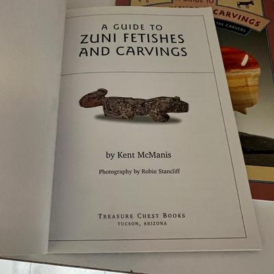Zuni Fetishes with Medicine Bundles plus Guide Books (LR-RG)