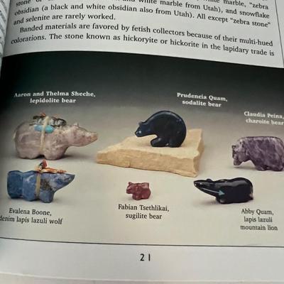 Zuni Fetishes with Medicine Bundles plus Guide Books (LR-RG)