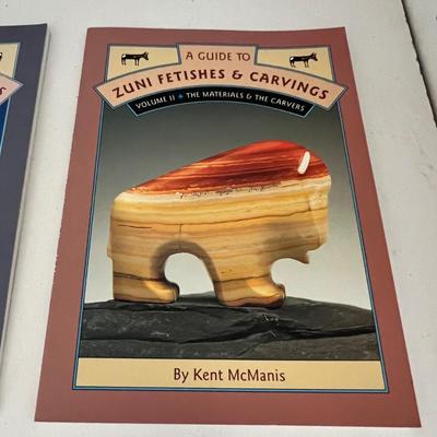 Zuni Fetishes with Medicine Bundles plus Guide Books (LR-RG)