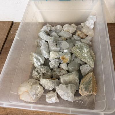 Boxes of Rough Cut Stones (B2-MG)