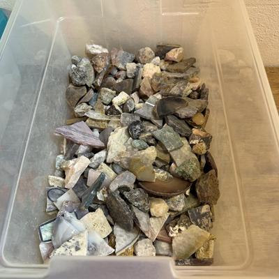 Boxes of Rough Cut Stones (B2-MG)