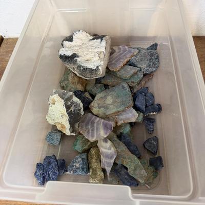 Boxes of Rough Cut Stones (B2-MG)