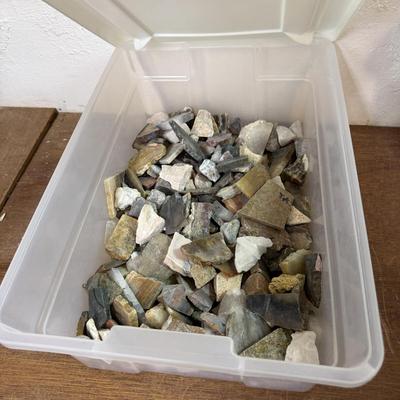 Boxes of Rough Cut Stones (B2-MG)
