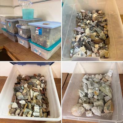 Boxes of Rough Cut Stones (B2-MG)