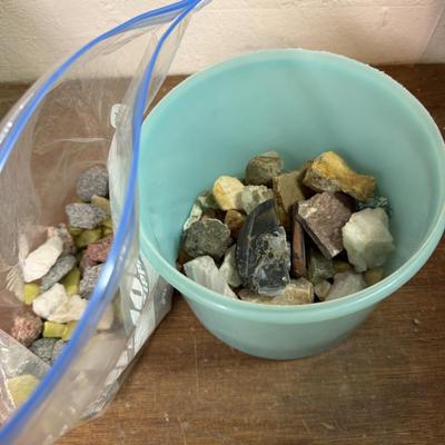 Boxes of Rough Cut Stones (B2-MG)