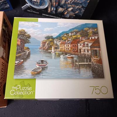 4 JIGSAW PUZZLES
