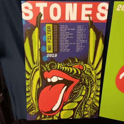 ROLLING STONES PROMOTIONAL MATERIAL FOR 2019 "NO FILTER" CONCERT TOUR