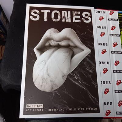 ROLLING STONES PROMOTIONAL MATERIAL FOR 2019 "NO FILTER" CONCERT TOUR