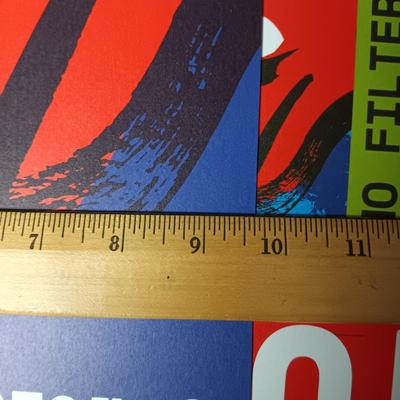 ROLLING STONES PROMOTIONAL MATERIAL FOR 2019 "NO FILTER" CONCERT TOUR