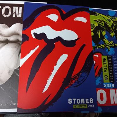 ROLLING STONES PROMOTIONAL MATERIAL FOR 2019 "NO FILTER" CONCERT TOUR
