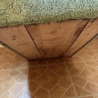 Two Upholstered Wooden Boxes (B3-MG)