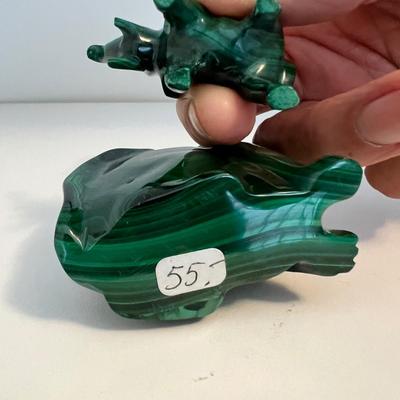 Malachite, Ruby Zoisite & More Stone Animal Fetishes (LR-RG)