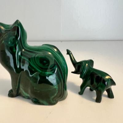 Malachite, Ruby Zoisite & More Stone Animal Fetishes (LR-RG)