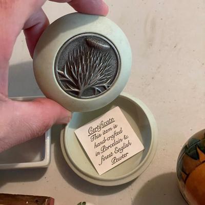 Nielsen’s, MMA Repro & More Eclectic Trinket Boxes (B3-SS)