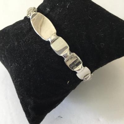 Dude Silver-tone cuff bracelet