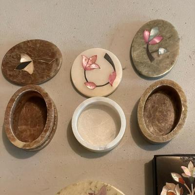 Carved Stone & More with Inlay (B3-SS)