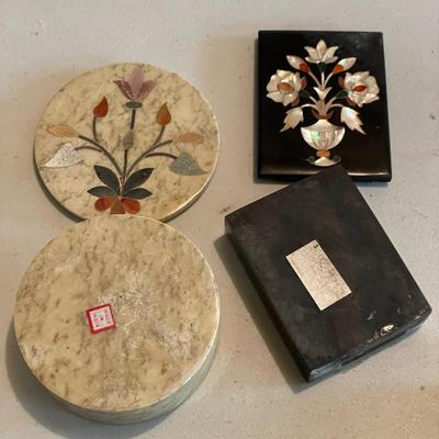 Carved Stone & More with Inlay (B3-SS)