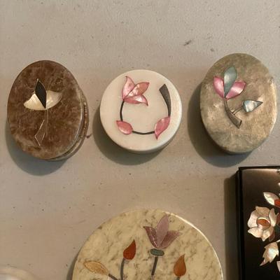 Carved Stone & More with Inlay (B3-SS)