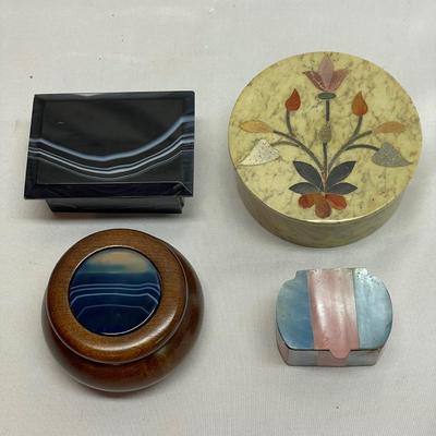 Carved Stone & More with Inlay (B3-SS)