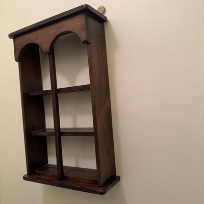 Wooden Wall Mount Display Shelf (BB-MG)