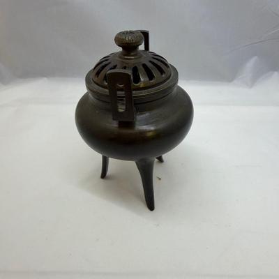 Japanese Bronze Incense Burner (B3-MG)