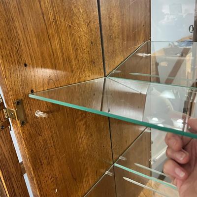 Webb Two Piece Display Cabinet With Lights (K-RG)