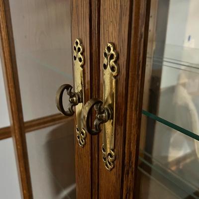 Webb Two Piece Display Cabinet With Lights (K-RG)