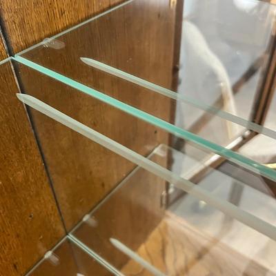 Webb Two Piece Display Cabinet With Lights (K-RG)