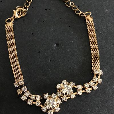 Mesh Rhinestone Bracelet