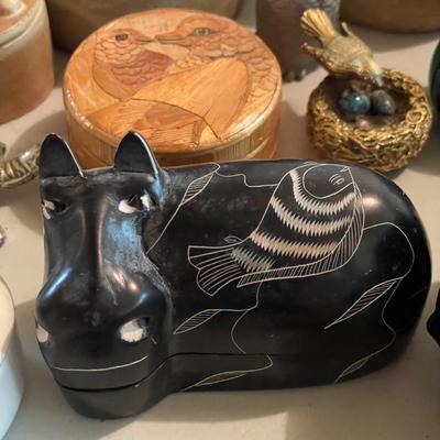 Lefton, Fitz & Floyd and More Animal Trinket Boxes (B3-SS)