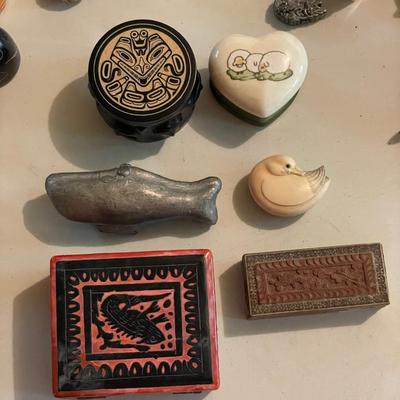 Lefton, Fitz & Floyd and More Animal Trinket Boxes (B3-SS)
