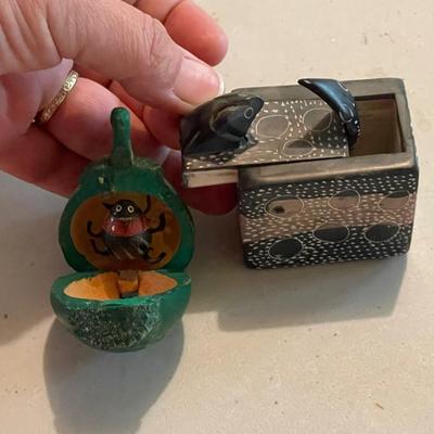 Lefton, Fitz & Floyd and More Animal Trinket Boxes (B3-SS)