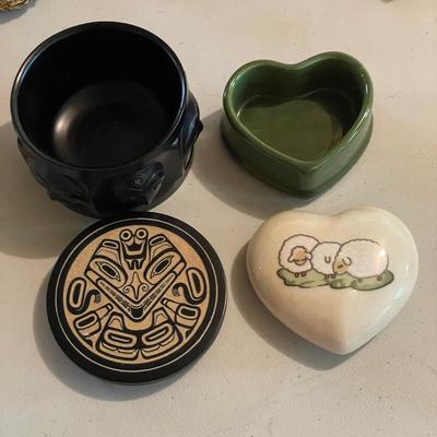 Lefton, Fitz & Floyd and More Animal Trinket Boxes (B3-SS)