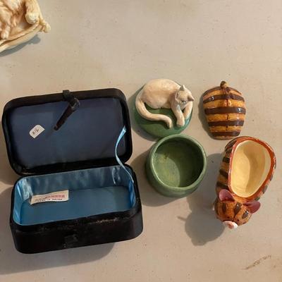 Lefton, Fitz & Floyd and More Animal Trinket Boxes (B3-SS)