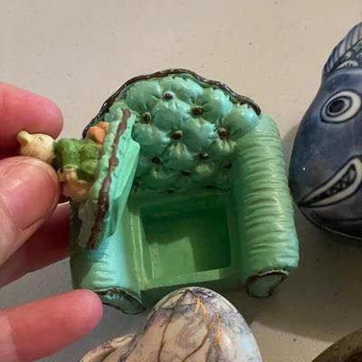 Lefton, Fitz & Floyd and More Animal Trinket Boxes (B3-SS)