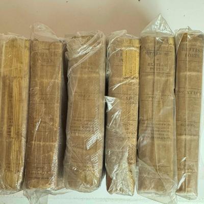 Sale Photo Thumbnail #1490: Fair condition considering the age. Some books are pictured inside clear bags.
