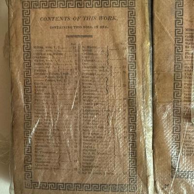 Sale Photo Thumbnail #1491: Fair condition considering the age. Some books are pictured inside clear bags.