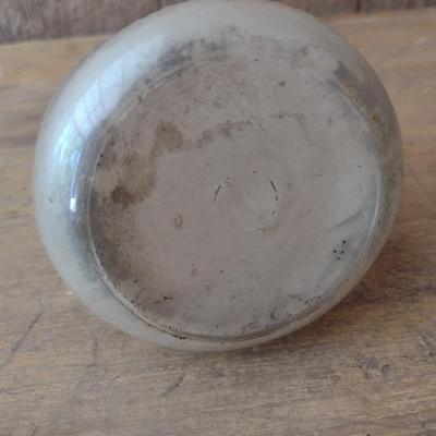 Unique Misshapen Vintage Biltmore Dairy Farm One Quart Glass Milk Bottle (#33)