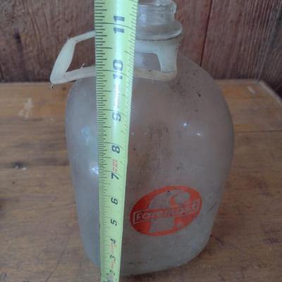 Vintage Foremost Painted Logo One Gallon Glass Milk Bottle (#36)