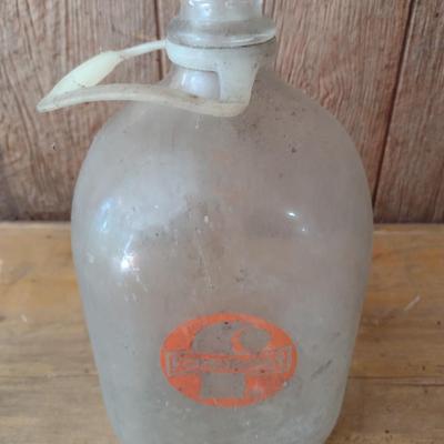 Vintage Foremost Painted Logo One Gallon Glass Milk Bottle (#36)