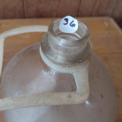 Vintage Foremost Painted Logo One Gallon Glass Milk Bottle (#36)