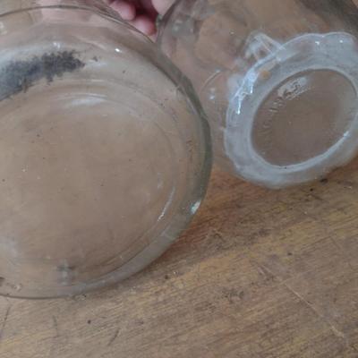 Pair of Vintage White House Brand Vinegar Bottles (#39)
