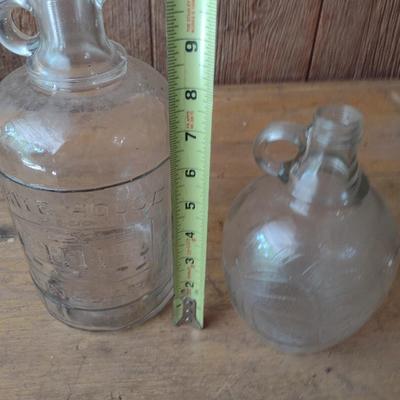 Pair of Vintage White House Brand Vinegar Bottles (#39)