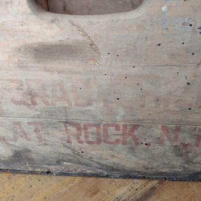 Vintage Grady Hill Flat Rock, NC Orchard Box