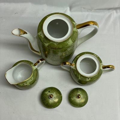 Fujita Kutani Japanese Divided Serving Dish on Turn-table & More (B3-SS)