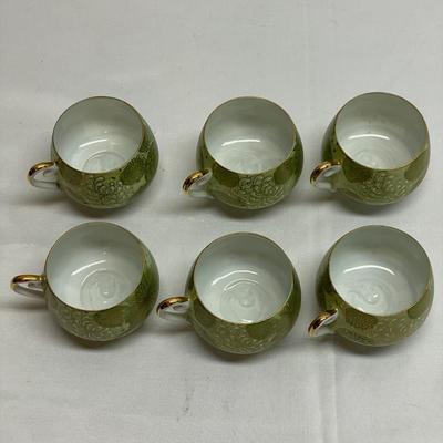 Fujita Kutani Japanese Divided Serving Dish on Turn-table & More (B3-SS)