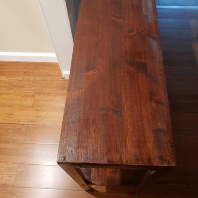Long Wooden Console Table