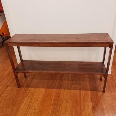 Long Wooden Console Table