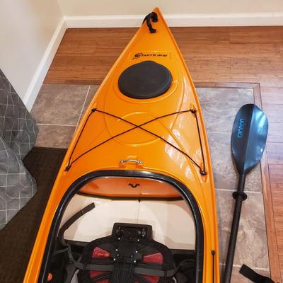 Hurricane Santee 126 Sport Kayak, Canon Paddle and Astral Life Jacket