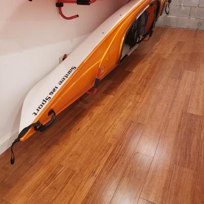 Hurricane Santee 126 Sport Kayak, Canon Paddle and Astral Life Jacket